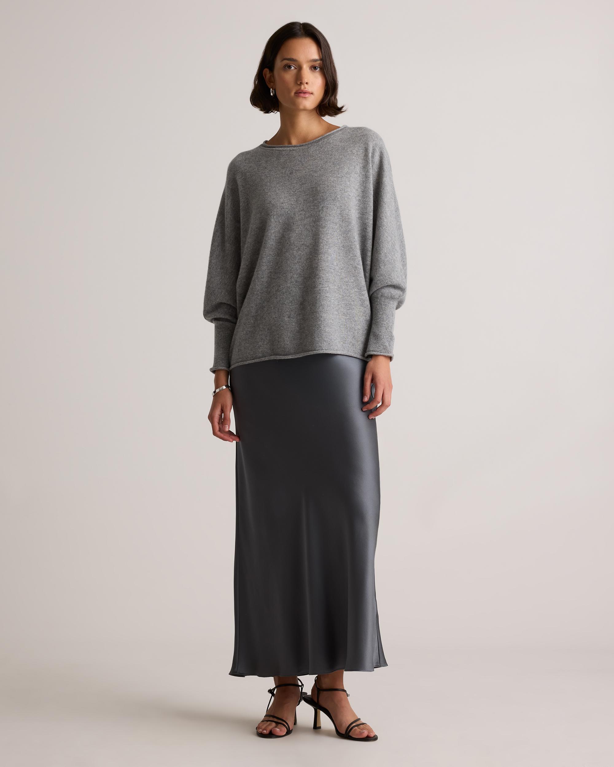 Quince | Women's Mongolian Cashmere Batwing Sweater Product Image