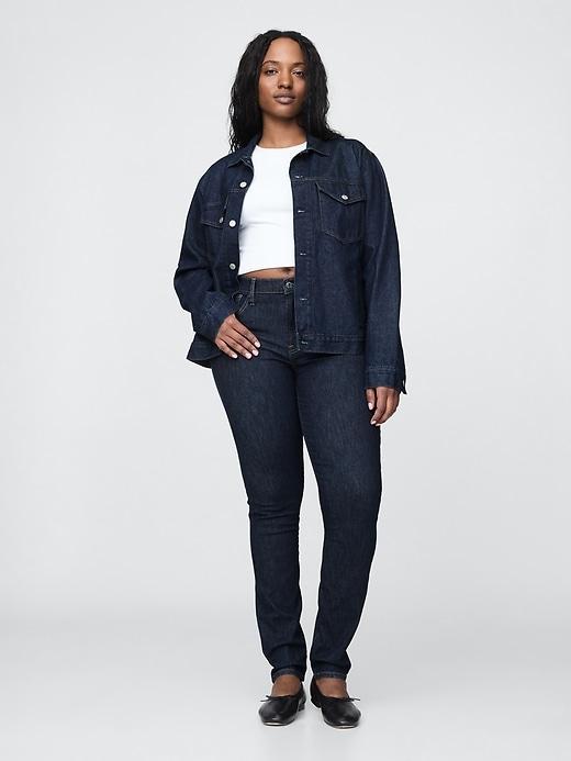 Mid Rise True Skinny Jeans Product Image