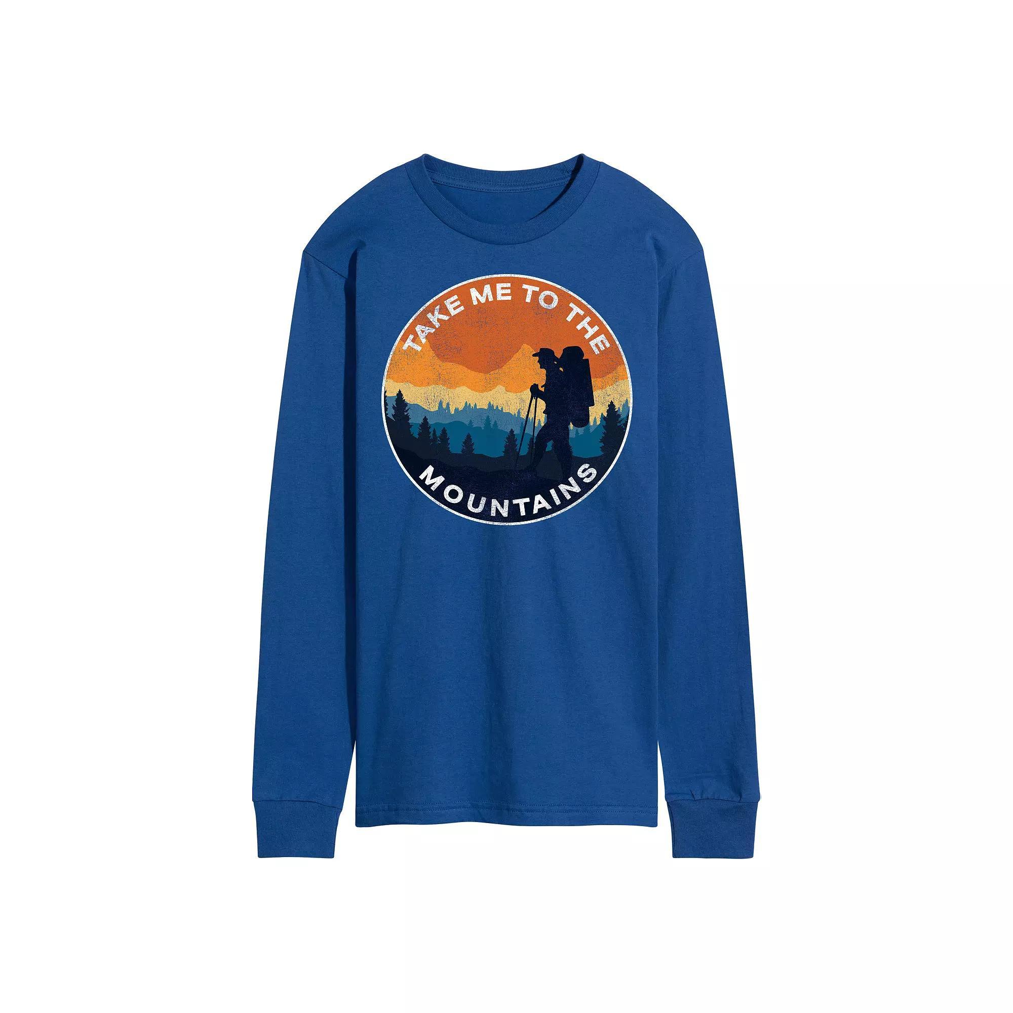 Mens Take Me To The Mountains Graphic Tee Product Image