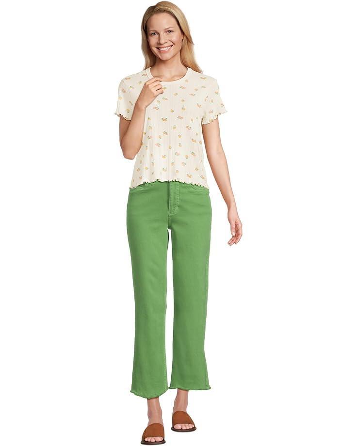 Earthworks Wide Leg Crop Pants Product Image