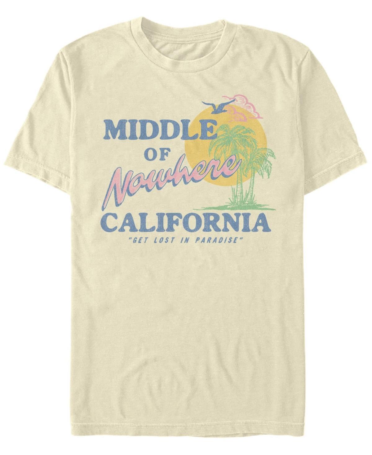 Men's Fifth Sun Middle Of Nowhere Destination Tee, Size: Medium, Natural Product Image