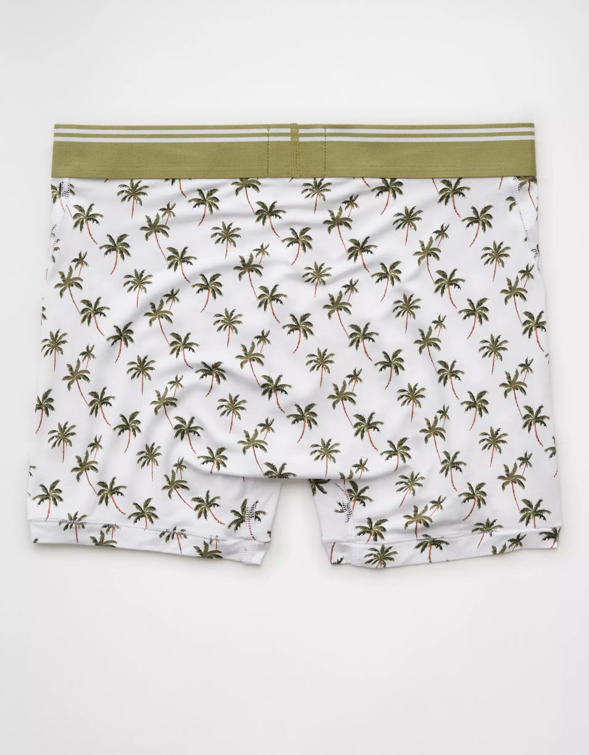 AEO Men's Palm Trees 4.5" Ultra Soft Boxer Brief Product Image