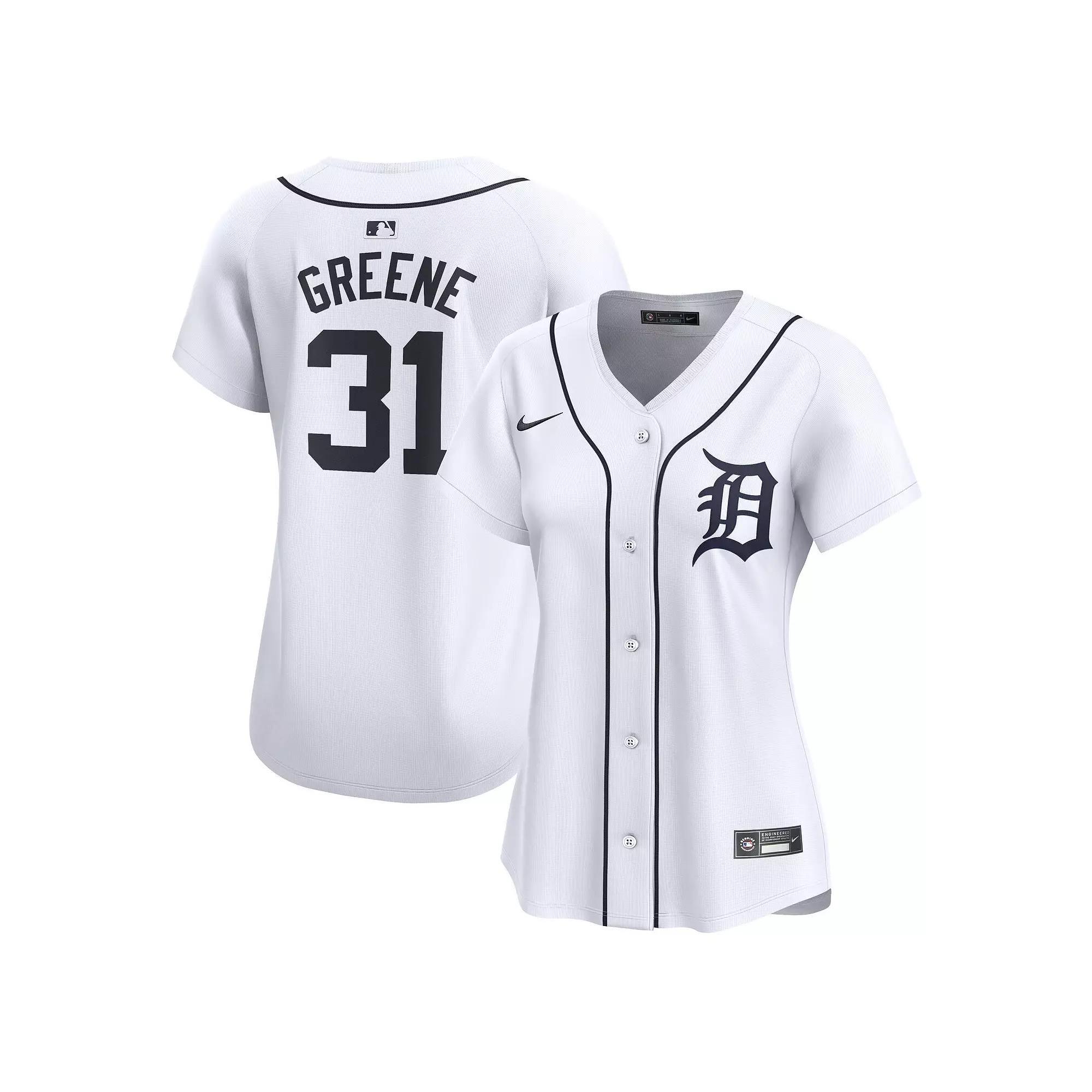 Women's Nike Riley Greene White Detroit Tigers Home Limited Player Jersey, Size: Medium Product Image