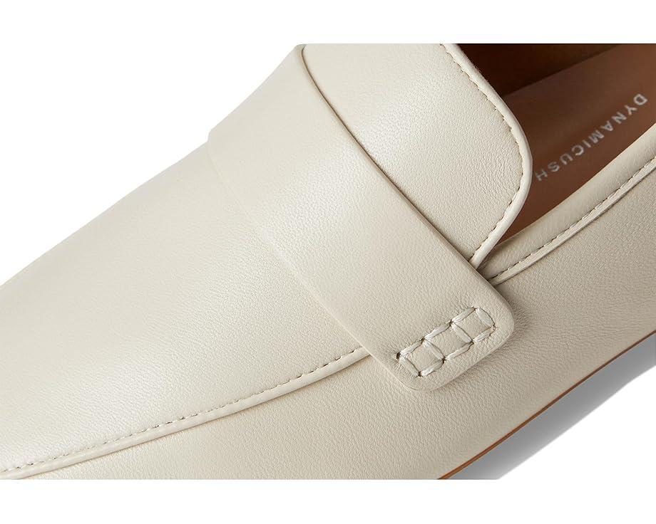 F-Luma Contrast-Stitch Leather Demi-Wedge Loafers Product Image