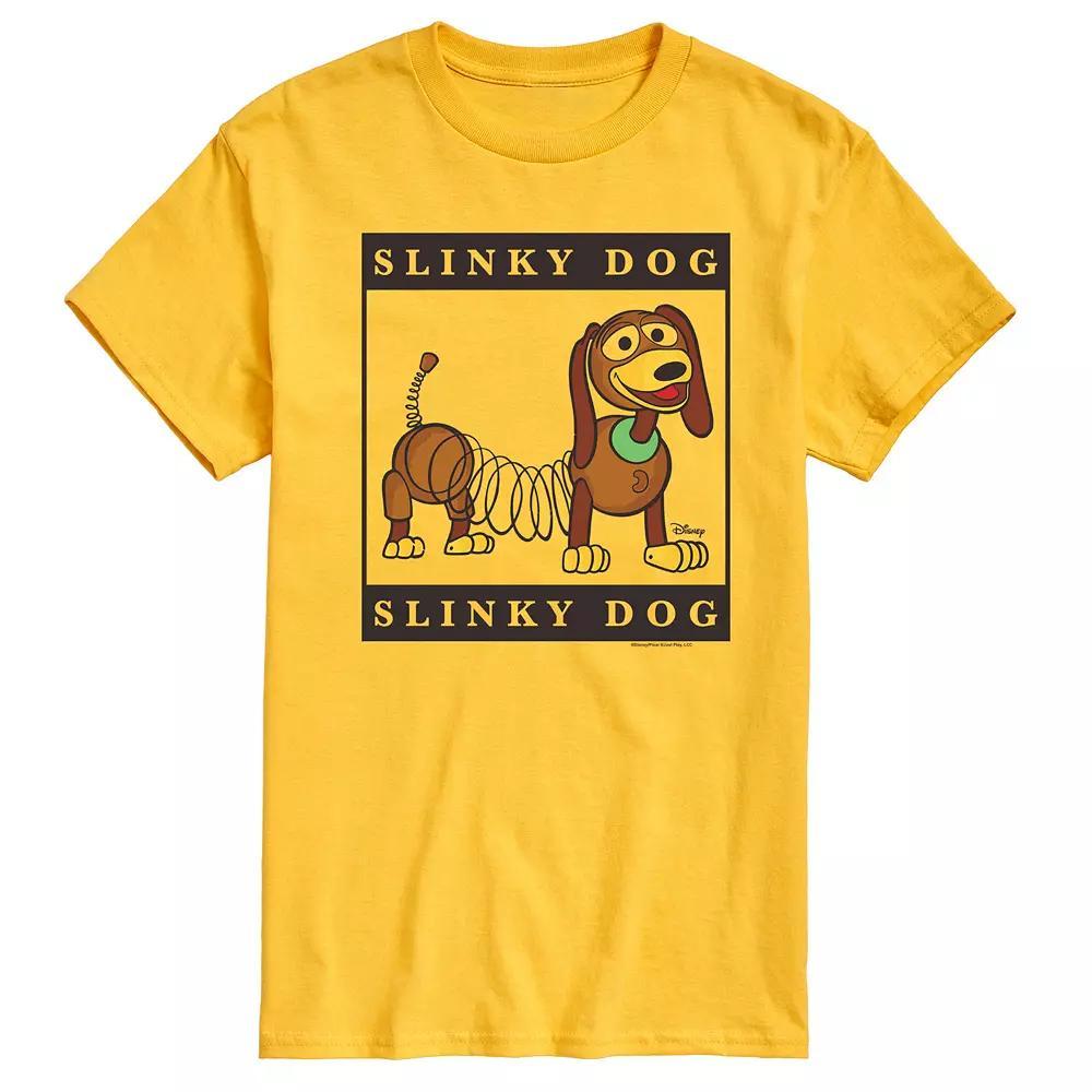 Disney / Pixar's Toy Story 4 Men's Slinky Graphic Tee, Size: Large, Yellow Product Image