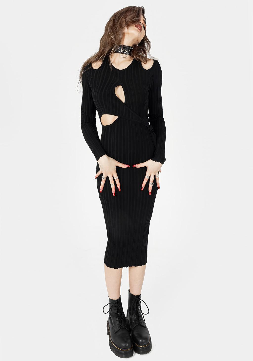 Nikini Cut Out Knitted Dress Product Image
