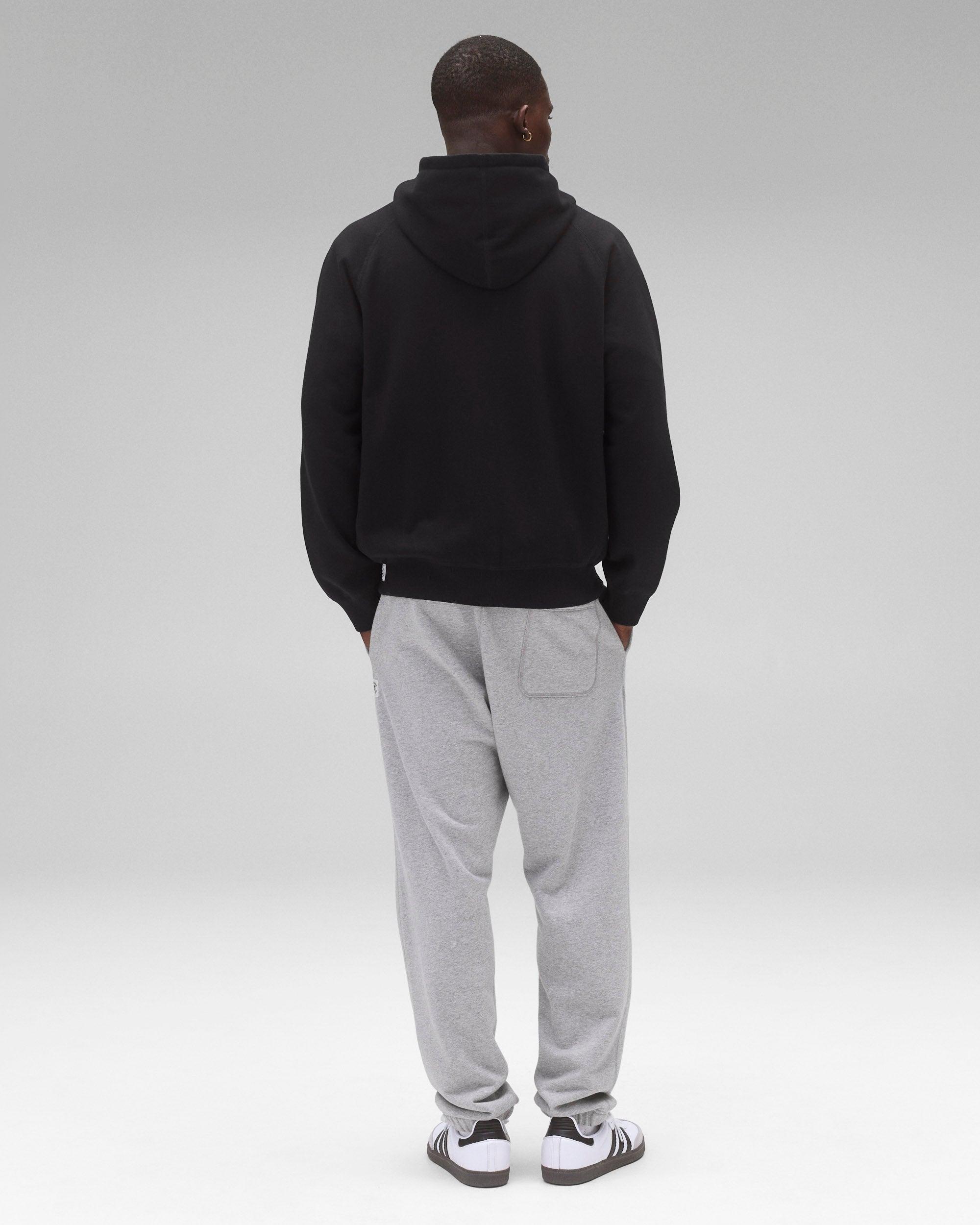 Midweight Terry Standard Zip Hoodie Male Product Image