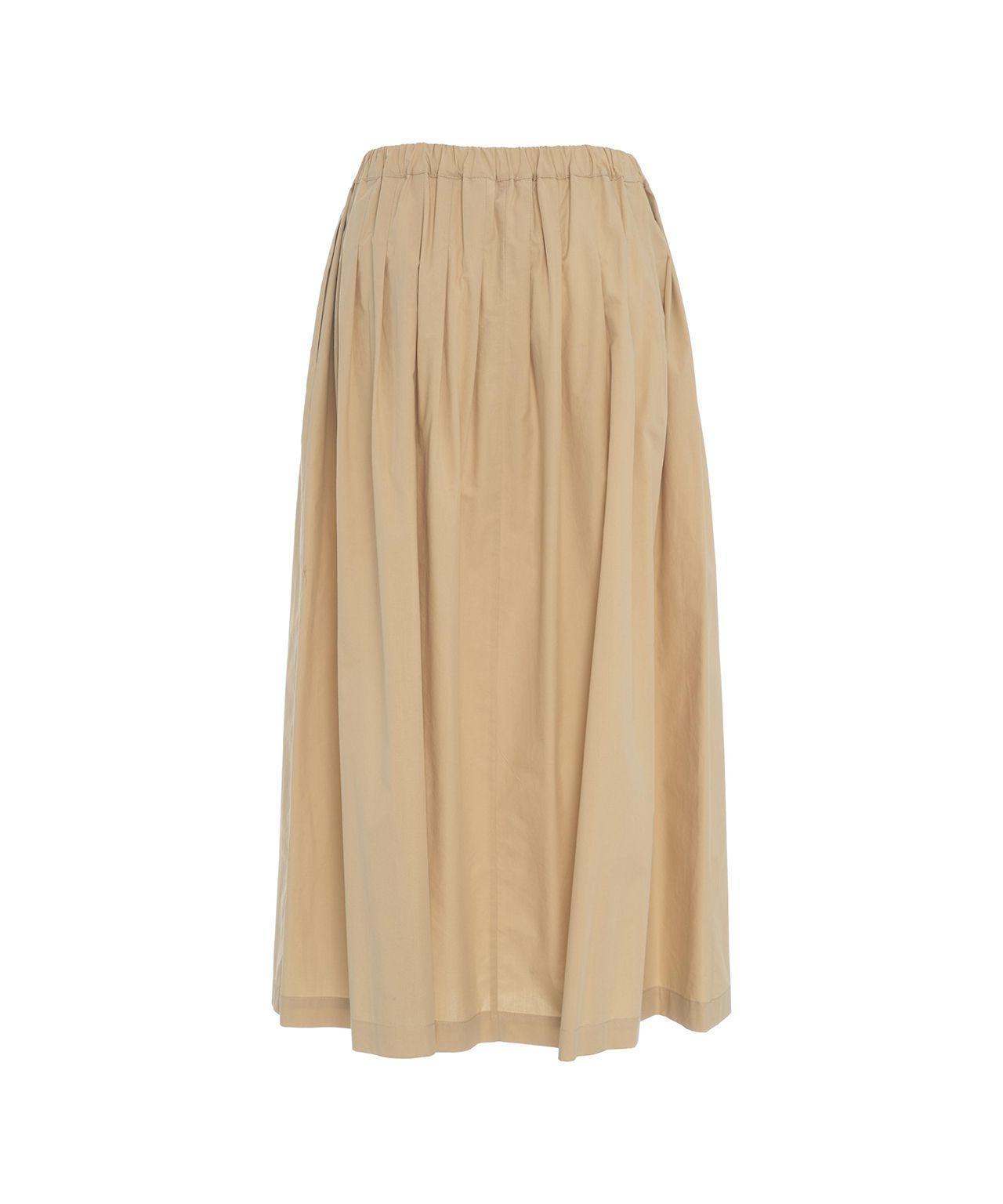 Midi skirt with pleats Product Image