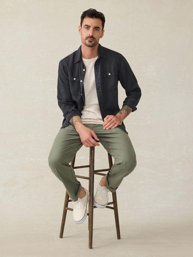 Tried & True Chambray Workshirt - Durango Black Product Image
