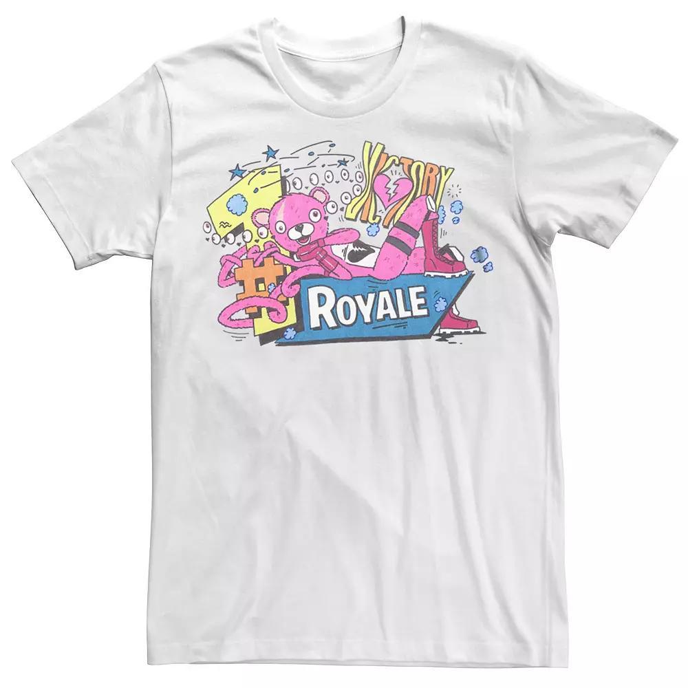 Men's Fortnite Victory Royale Graphic Tee, Size: XL, White Product Image