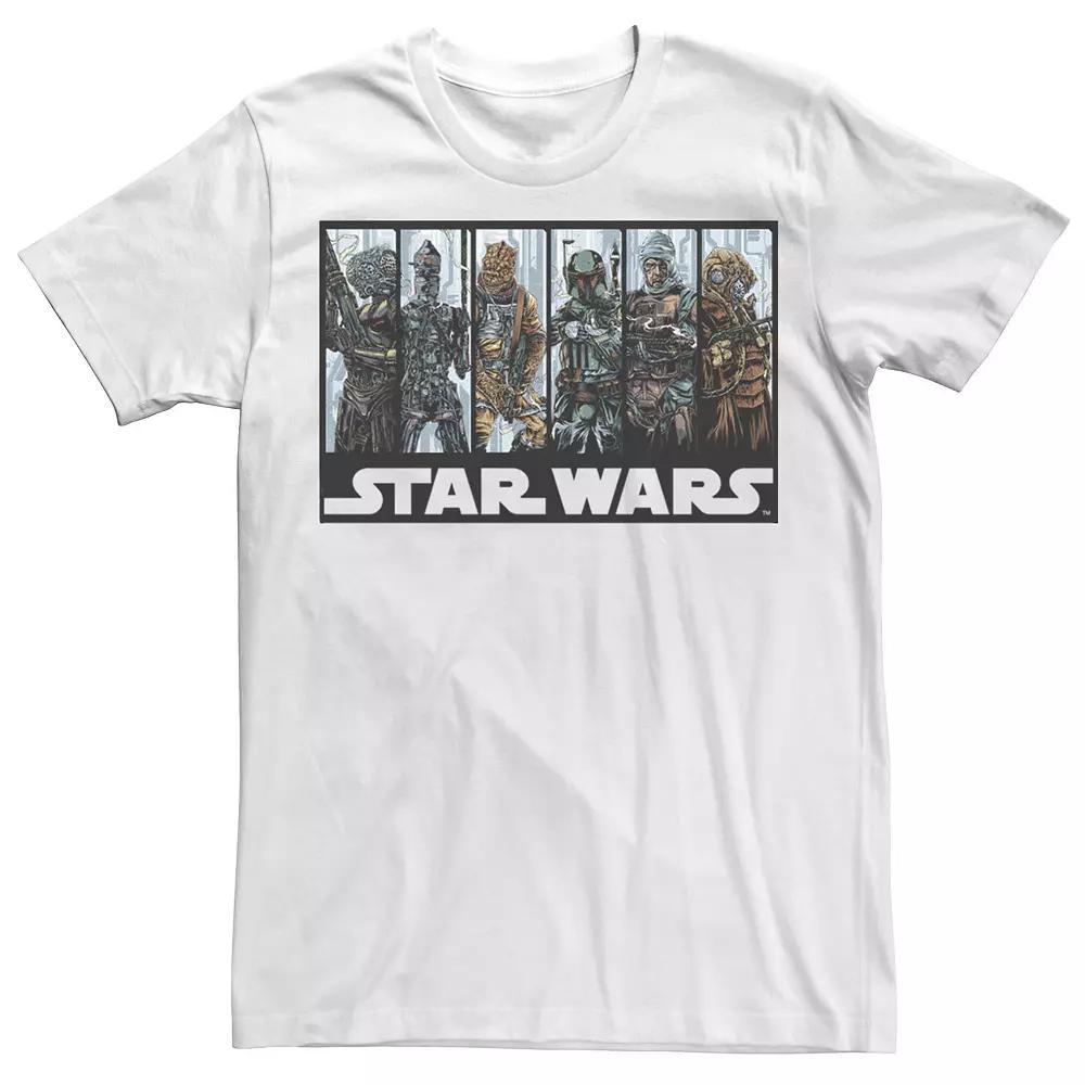 Men's Star Wars Bounty Hunters' Guild Tee, Size: Small, White Product Image