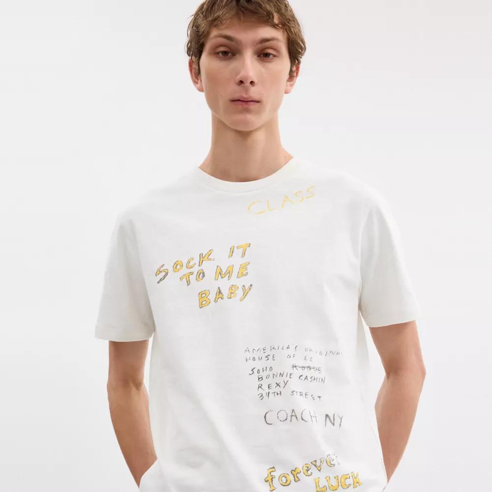 Sketch Print T Shirt Product Image