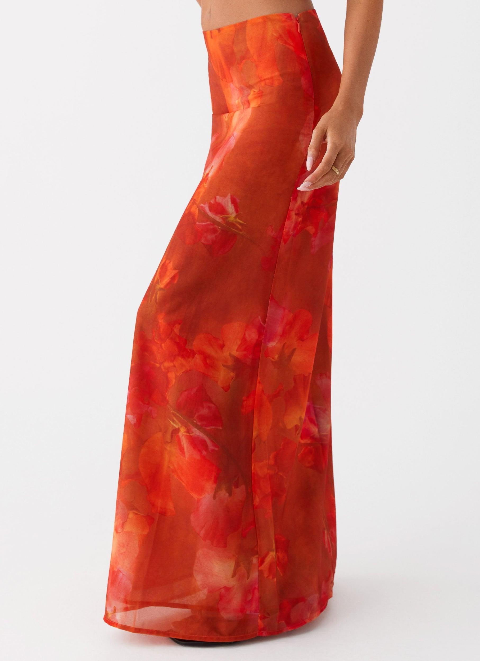 Roame Maxi Skirt - Amber Product Image