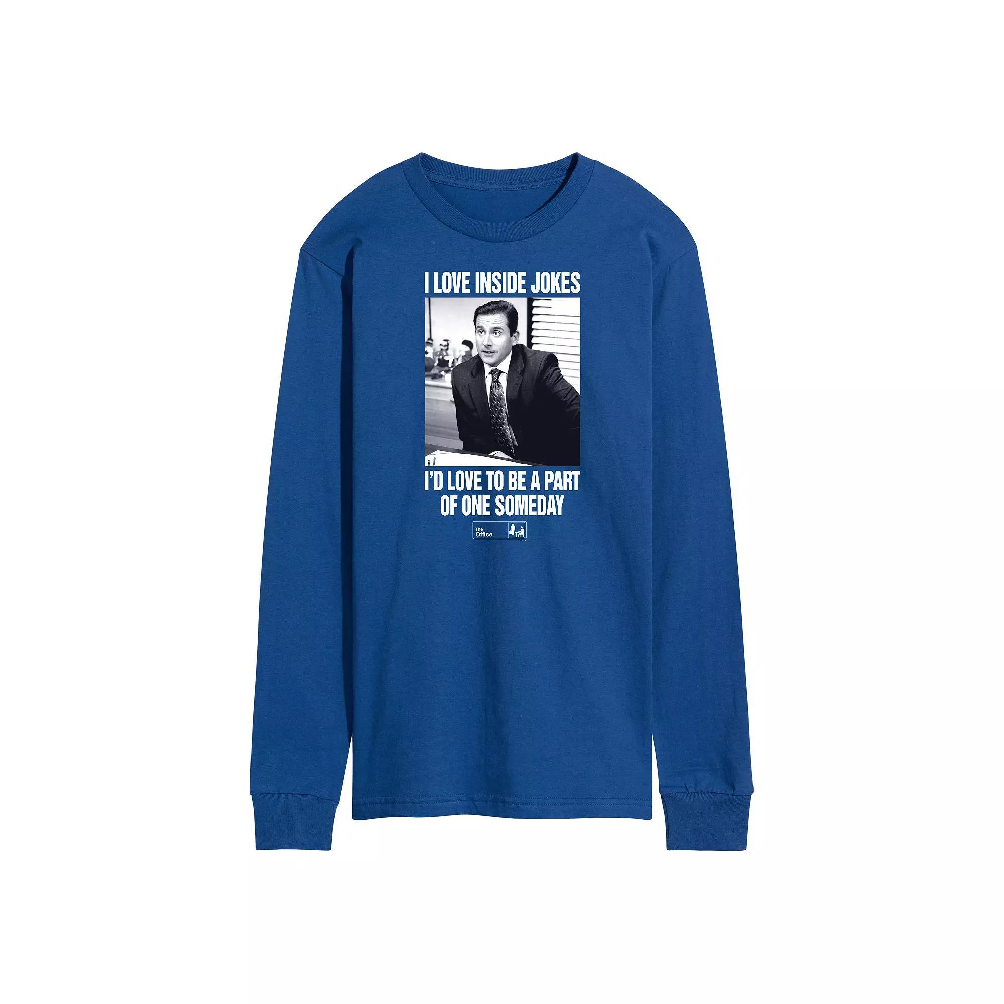 Mens The Office Michael Inside Jokes Tee Product Image