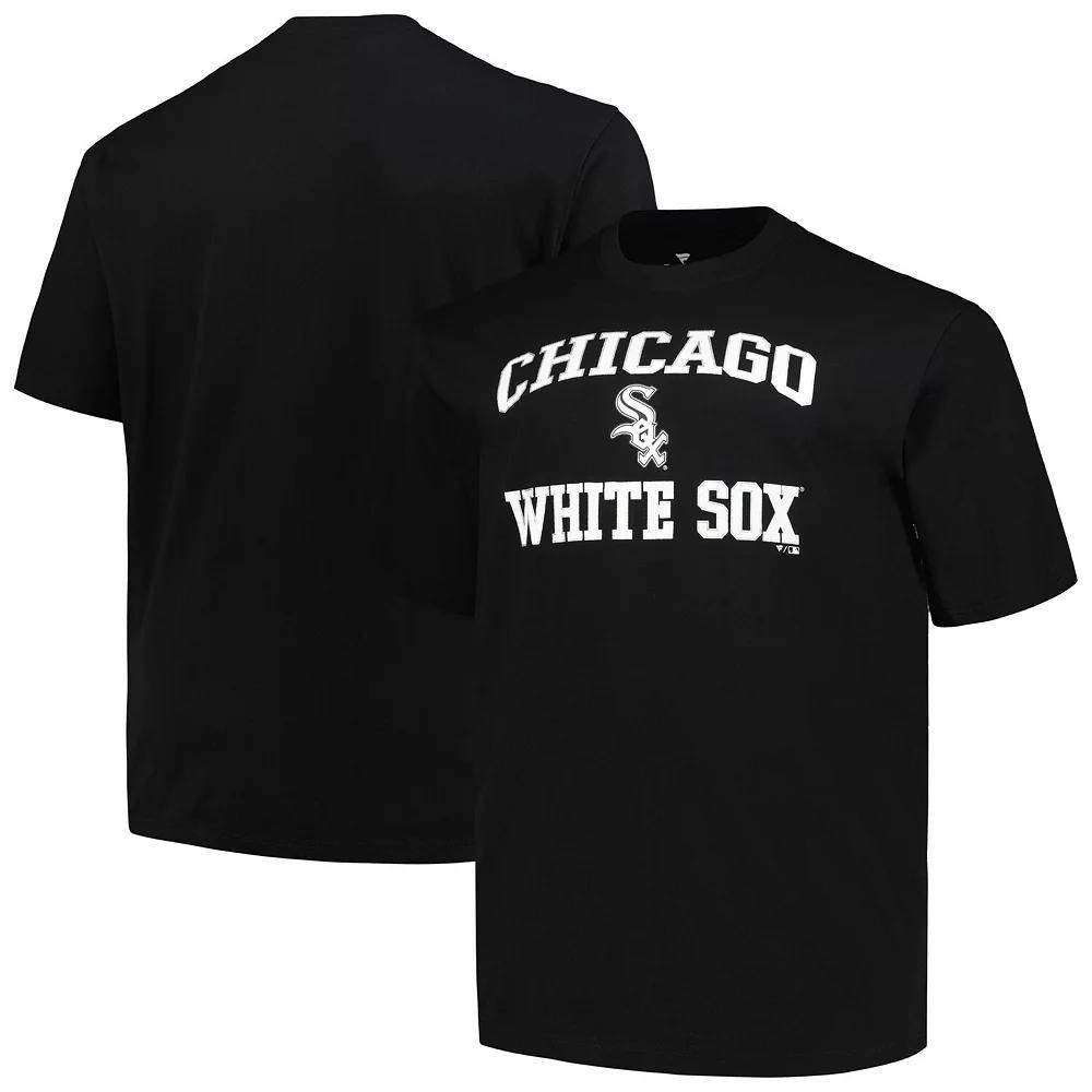 Men's Profile Black Chicago White Sox Big & Tall Heart & Soul T-Shirt, Size: 3XLT Product Image