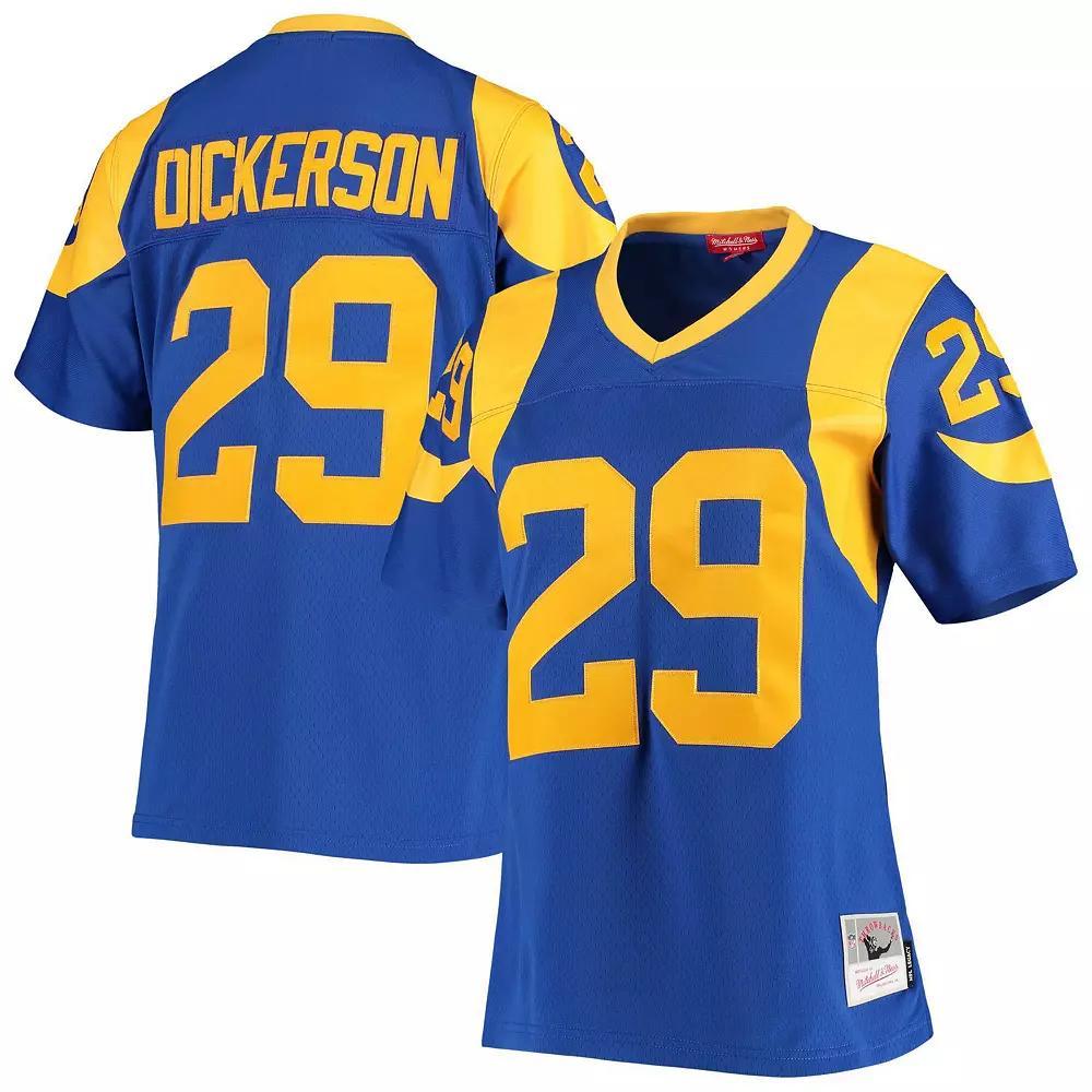 Women's Mitchell & Ness Eric Dickerson Royal Los Angeles Rams Legacy Replica Team Jersey, Size: Small, Blue Product Image