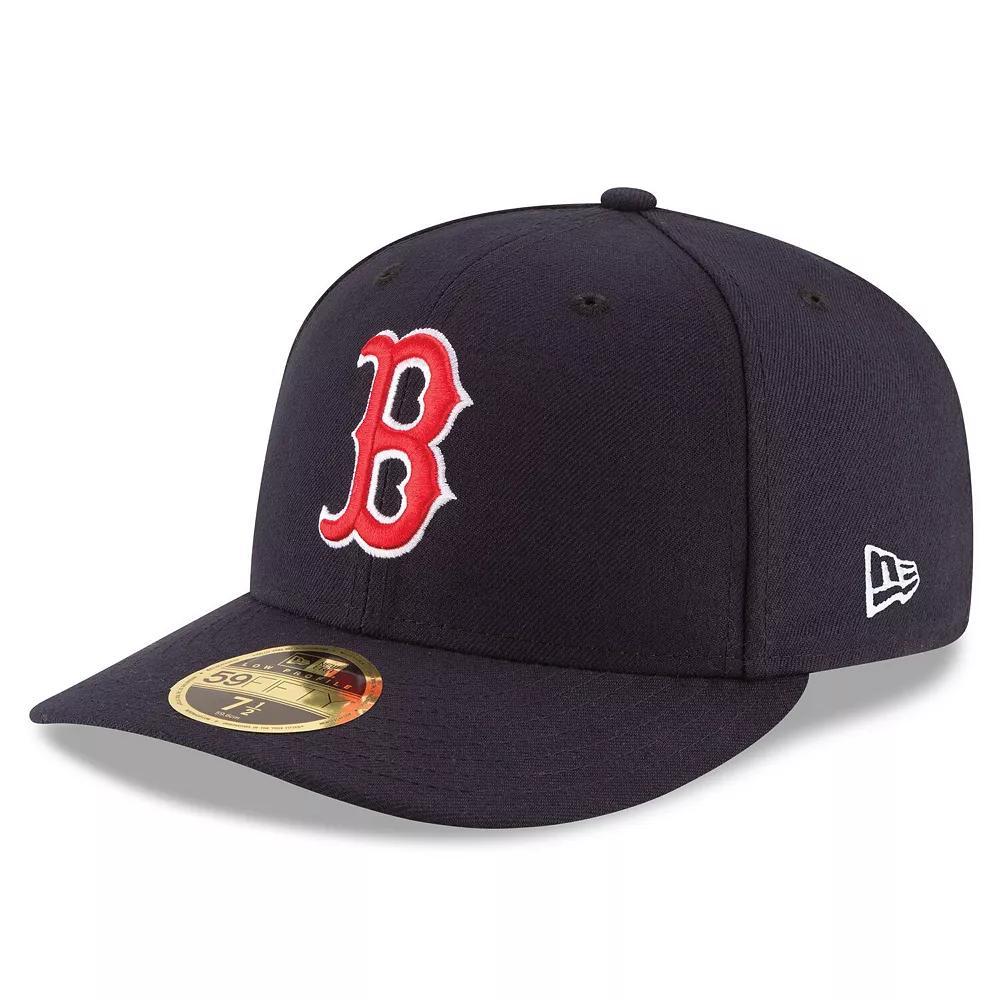 Men's New Era Navy Boston Red Sox Authentic Collection On Field Low Profile Game 59FIFTY Fitted Hat, Size: 7 7/8, Blue Product Image