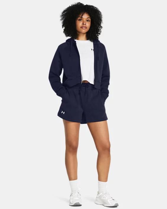 UA Rival Fleece Womens 3.5 Shorts Product Image