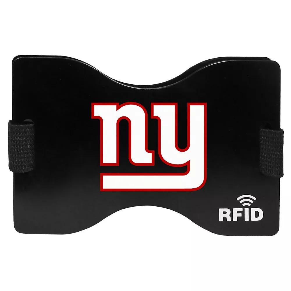 Men's New York Giants Hardcase RFID Wallet, Team Product Image