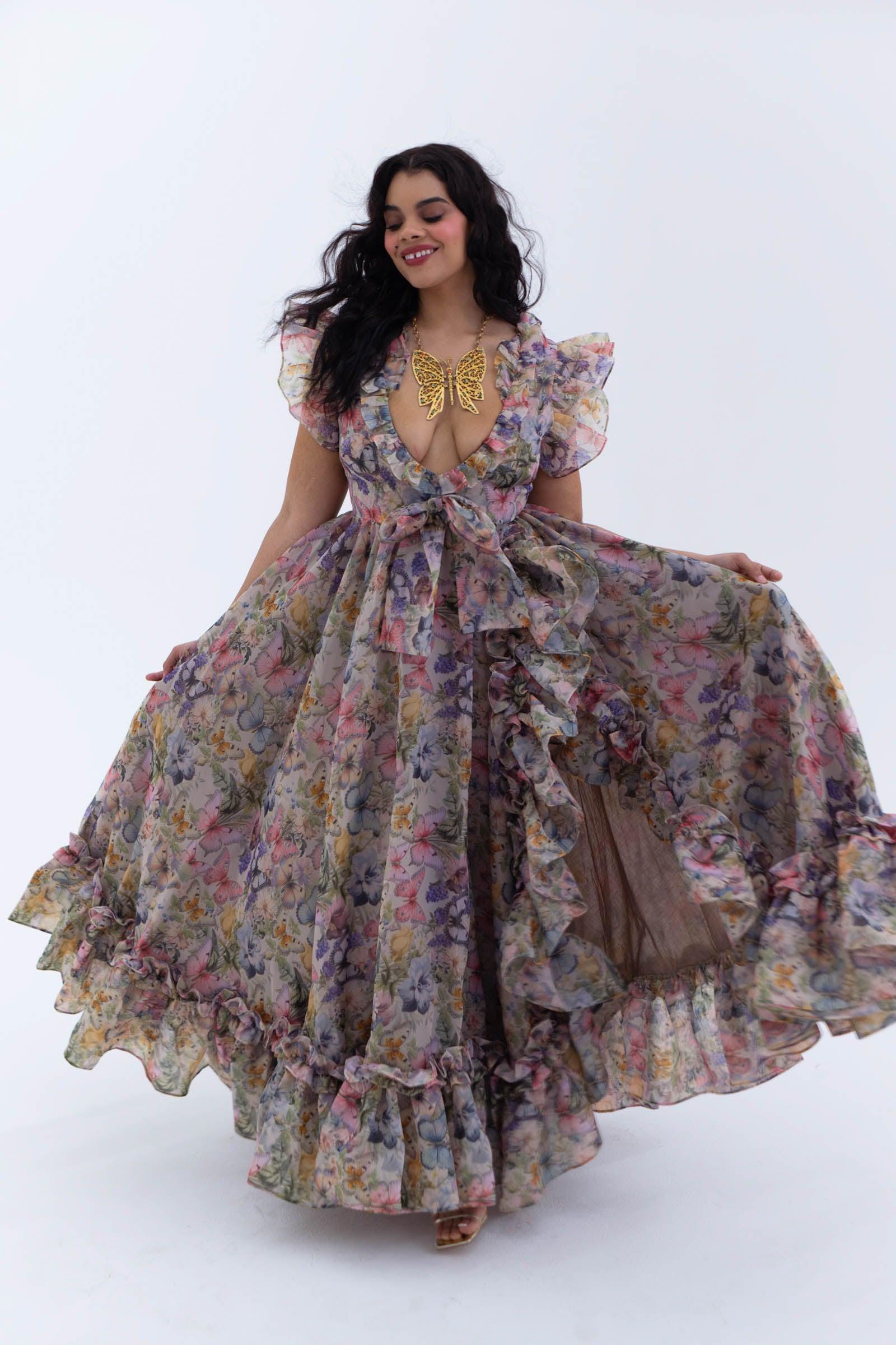 The Butterfly Botanics Melrose Gown Product Image