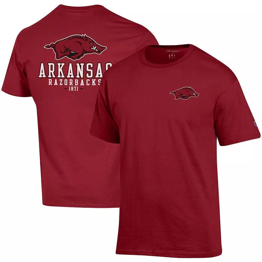 Mens Champion Royal Boise State Broncos Stack 2-Hit T-Shirt Product Image