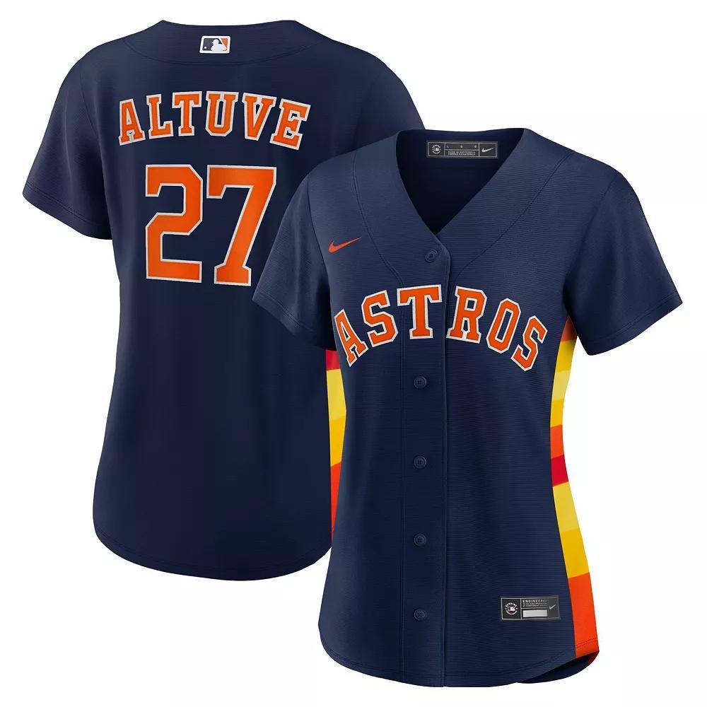 Nike Women's MLB Houston Astros (Jose Altuve) Replica Baseball Jersey Product Image