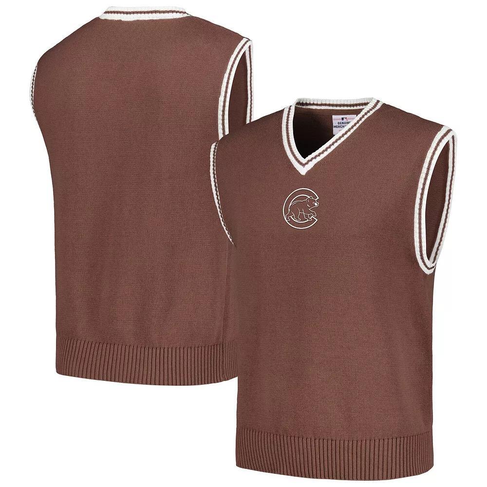Mens PLEASURES Chicago White Sox Knit V-Neck Pullover Sweater Vest Product Image
