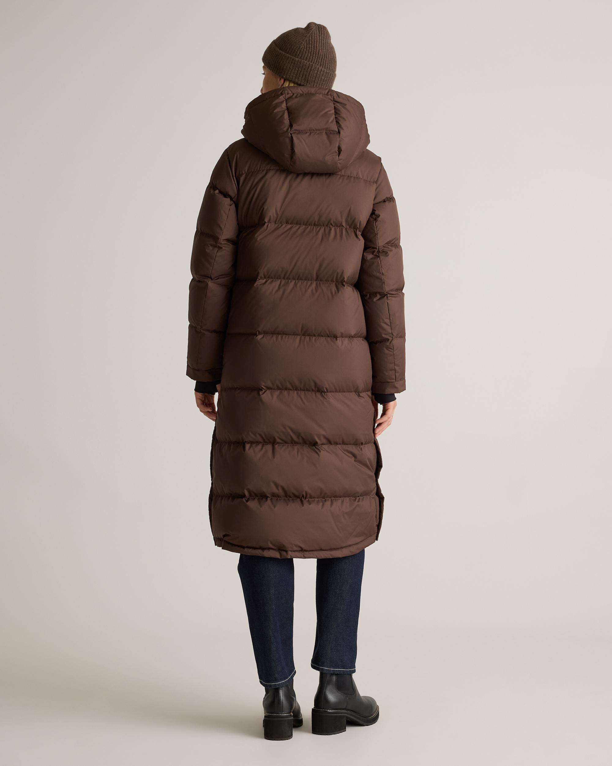 Quince | Women's Responsible Down Long Puffer Jacket Size XL, Recycled Polyester Product Image