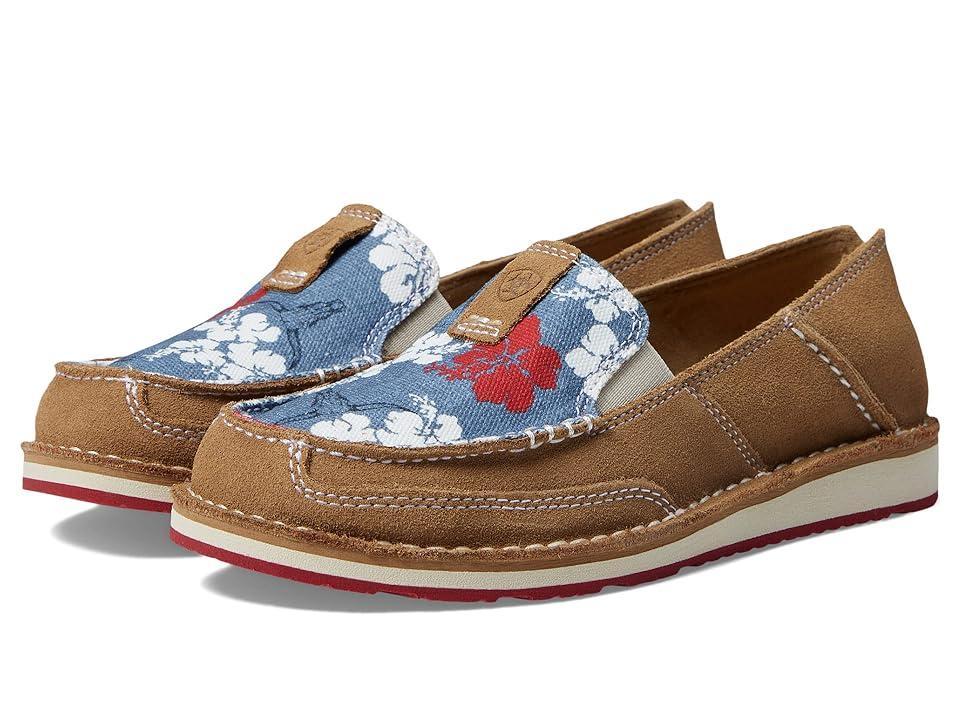 Ariat Cruiser Western Aloha (Walnut/Red White Blue Pareau Print) Women's Shoes Product Image