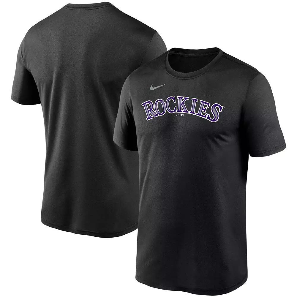 Men's Nike Green Oakland Athletics Wordmark Legend Performance T-Shirt, Size: Small Product Image