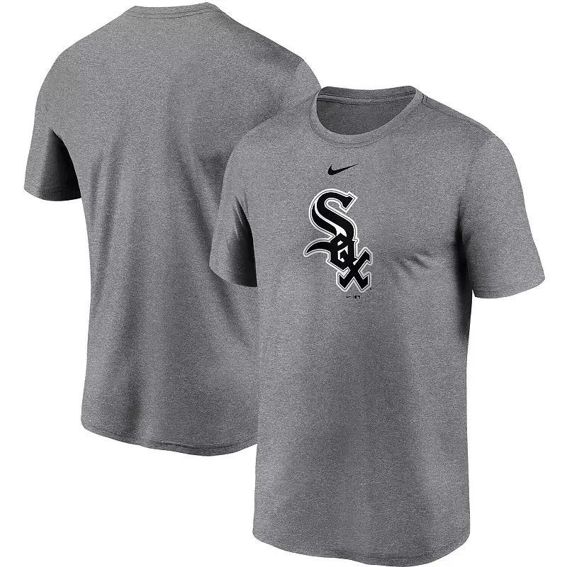 Men's Nike Gray Chicago White Sox Large Logo Legend Performance T-Shirt, Size: XL, Grey Product Image