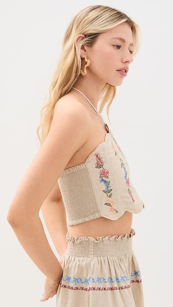 Agua Bendita Serenity Blush Top | Shopbop Product Image