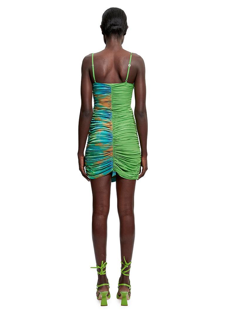 Jade Ruched Dress Female Product Image