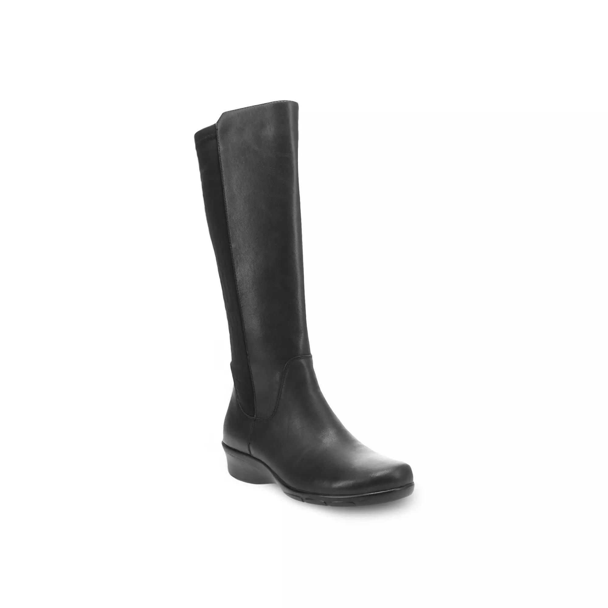 Propet West Women's Knee-High Boots, Size: 9.5 Wide, Black Product Image
