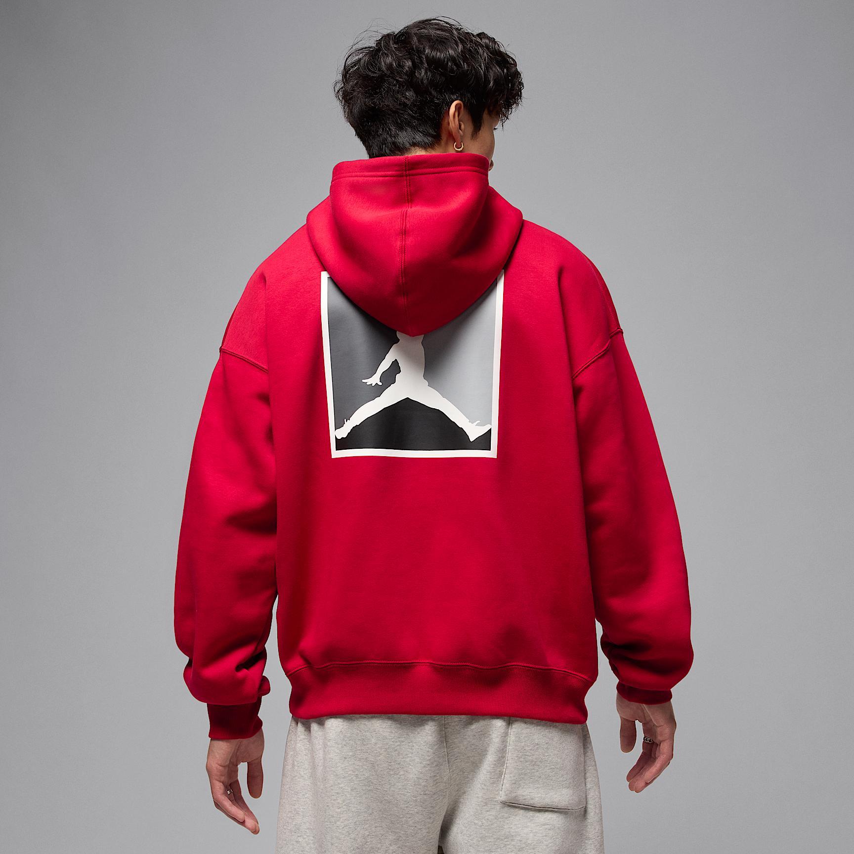 Jordan Brooklyn Fleece Men's Graphic Pullover Hoodie Product Image