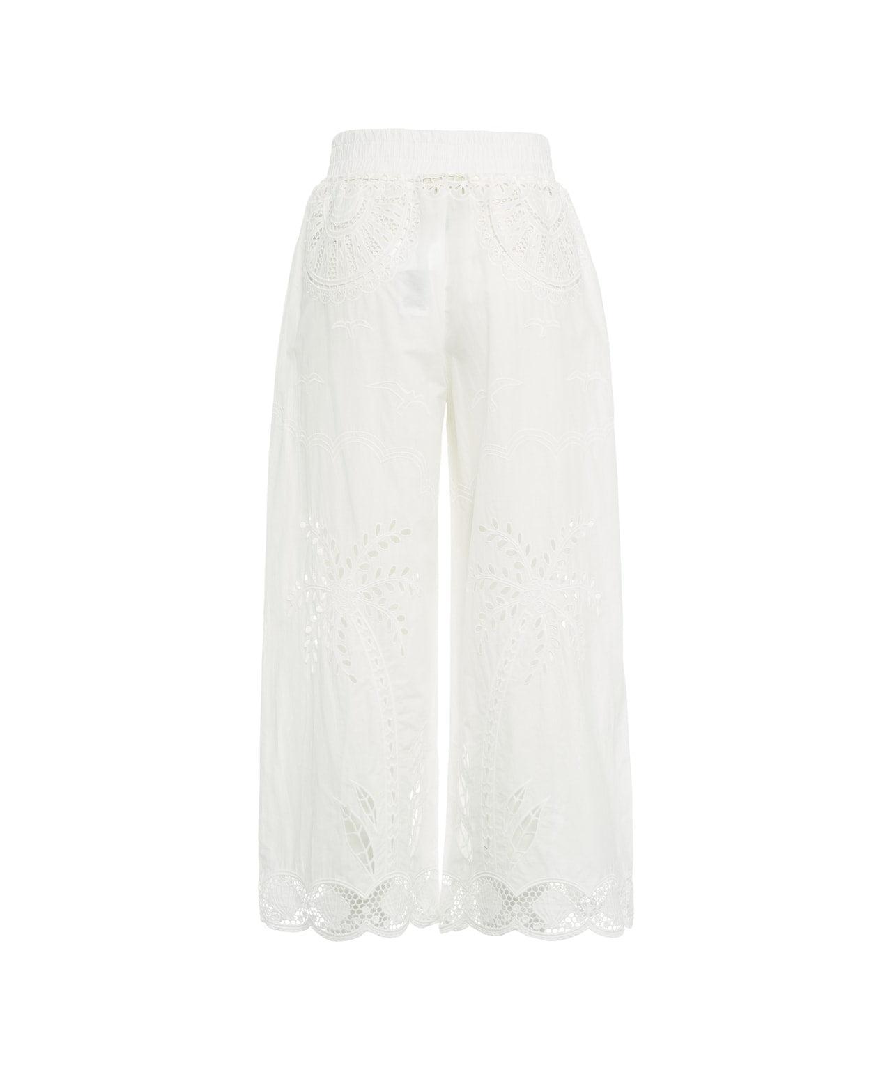 Pants with embroideries Product Image