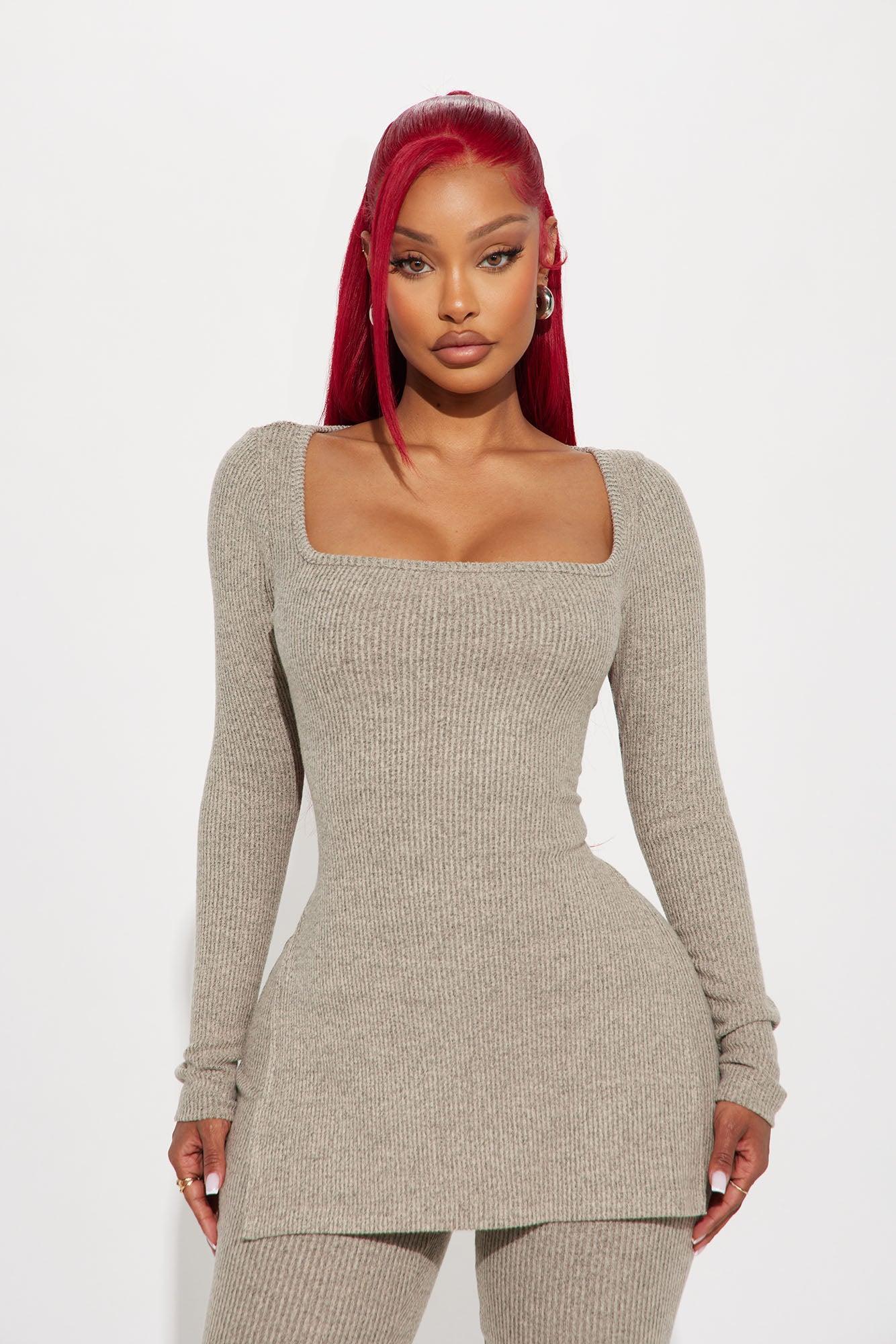 Chloe Cozy Pant Set - Oatmeal Product Image