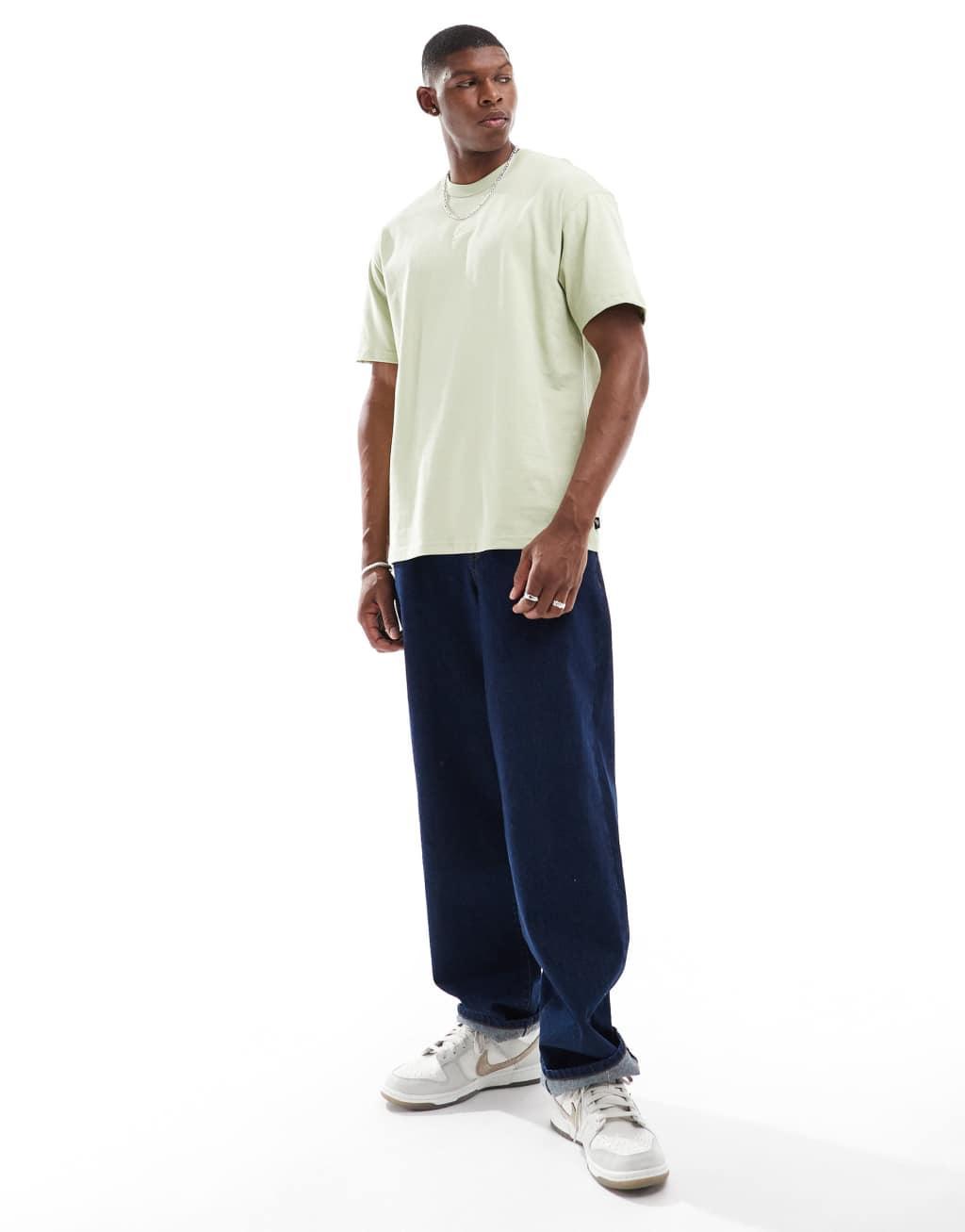 Nike Premium Essentials oversized t-shirt in light green Product Image