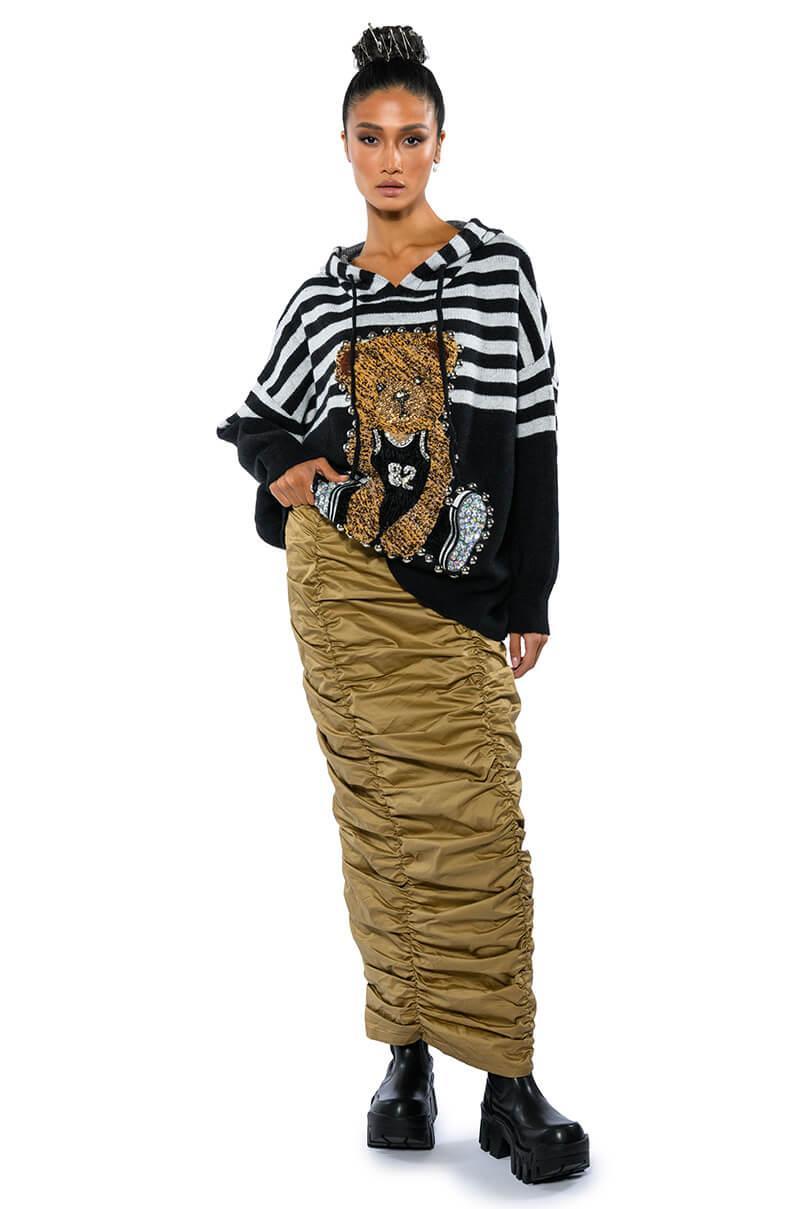 TOP OF THE WORLD CINCHED MAXI SKIRT Product Image