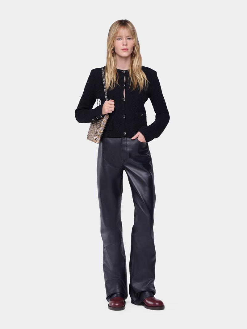 KNITTED CARDIGAN IN WOOL Product Image