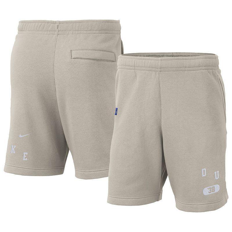 Men's Nike Cream Kentucky Wildcats Fleece Shorts, Size: 2XL, Beige Product Image