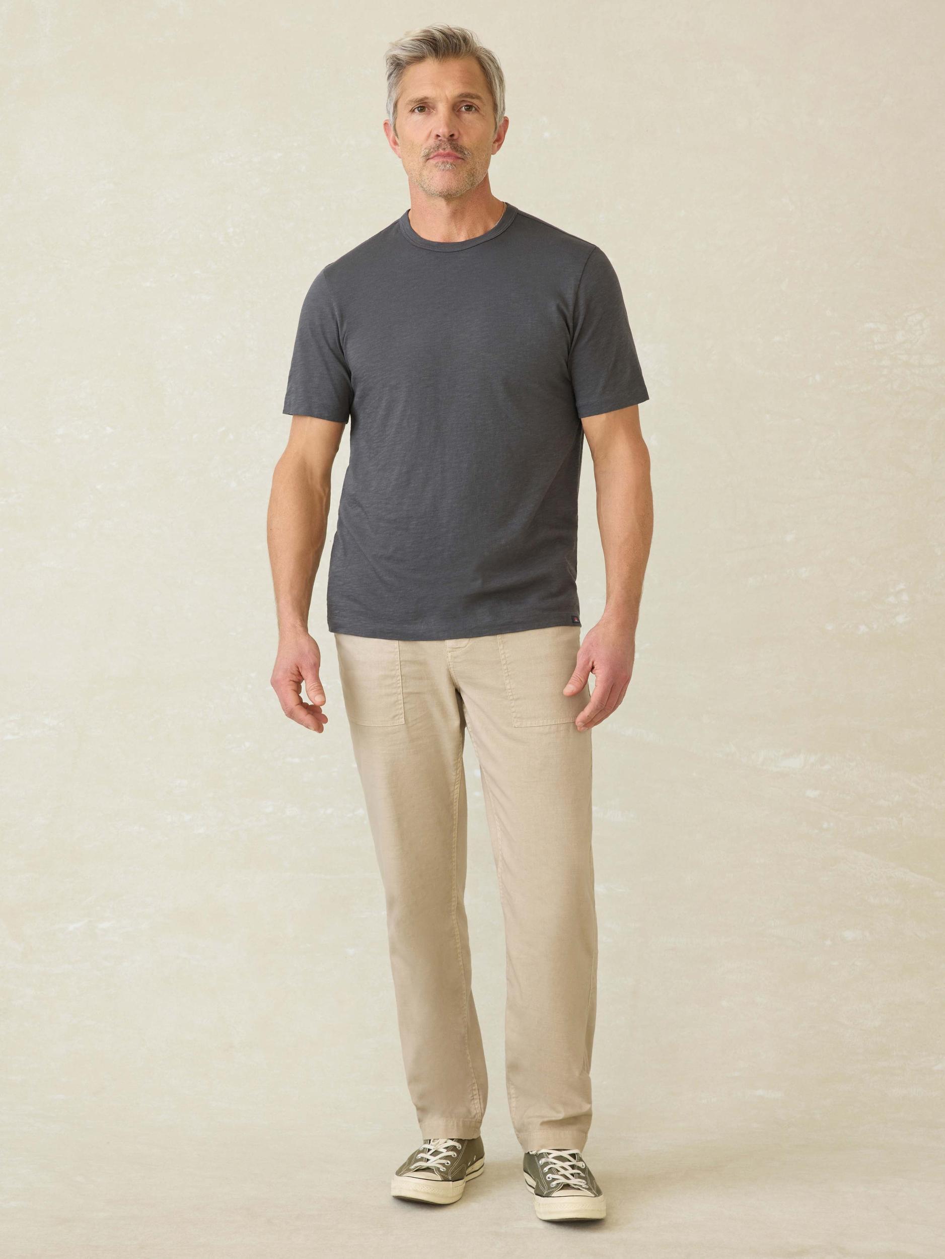 Sunwashed Tee - Graphite Male Product Image