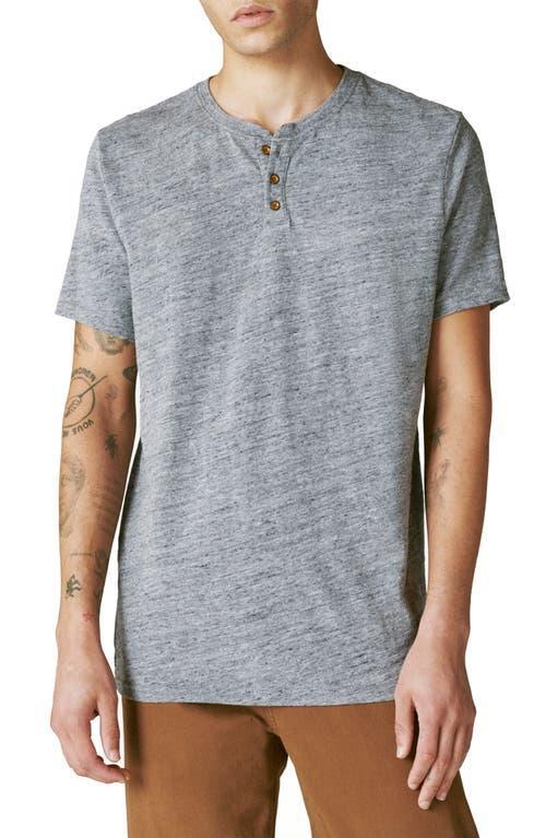 Lucky Brand Mens Classic Henley Short Sleeve T-shirt Product Image