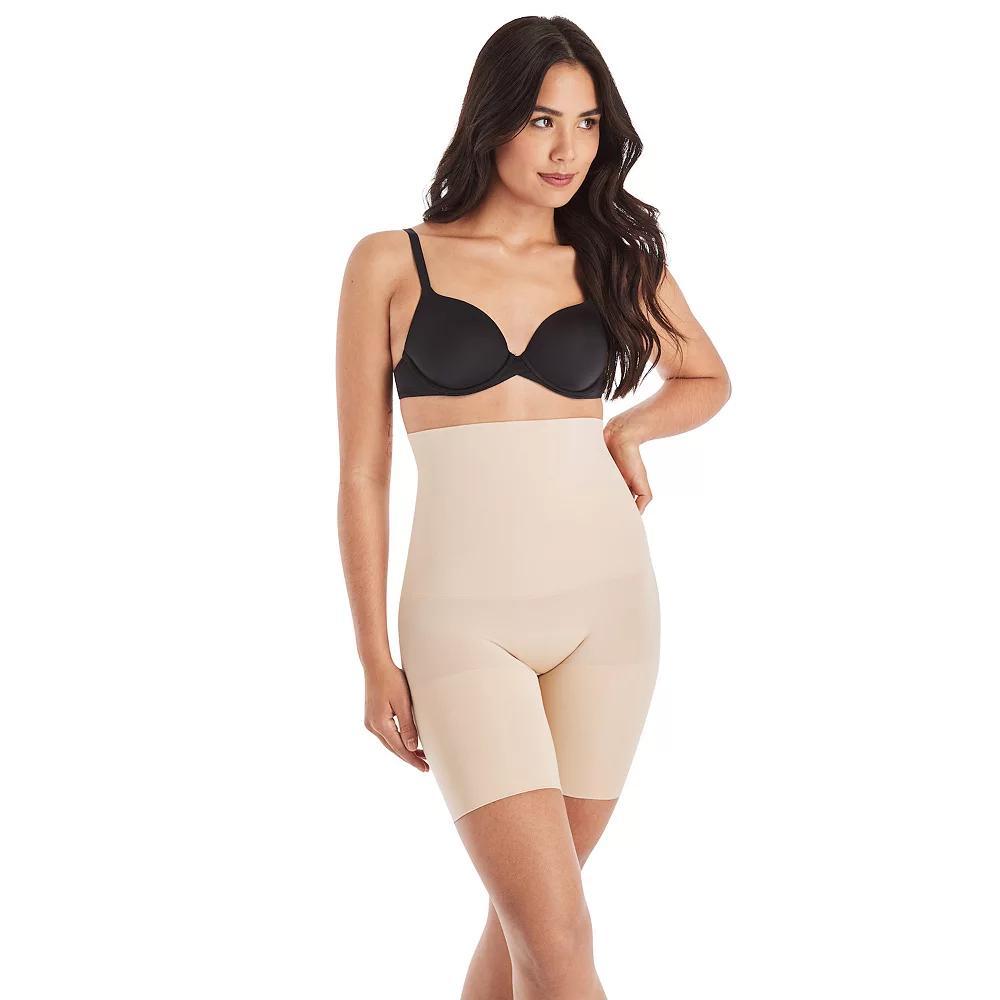 Maidenform Firm Control Shapewear Seamless High-Waist Thigh Slimmer 12622, Womens Product Image