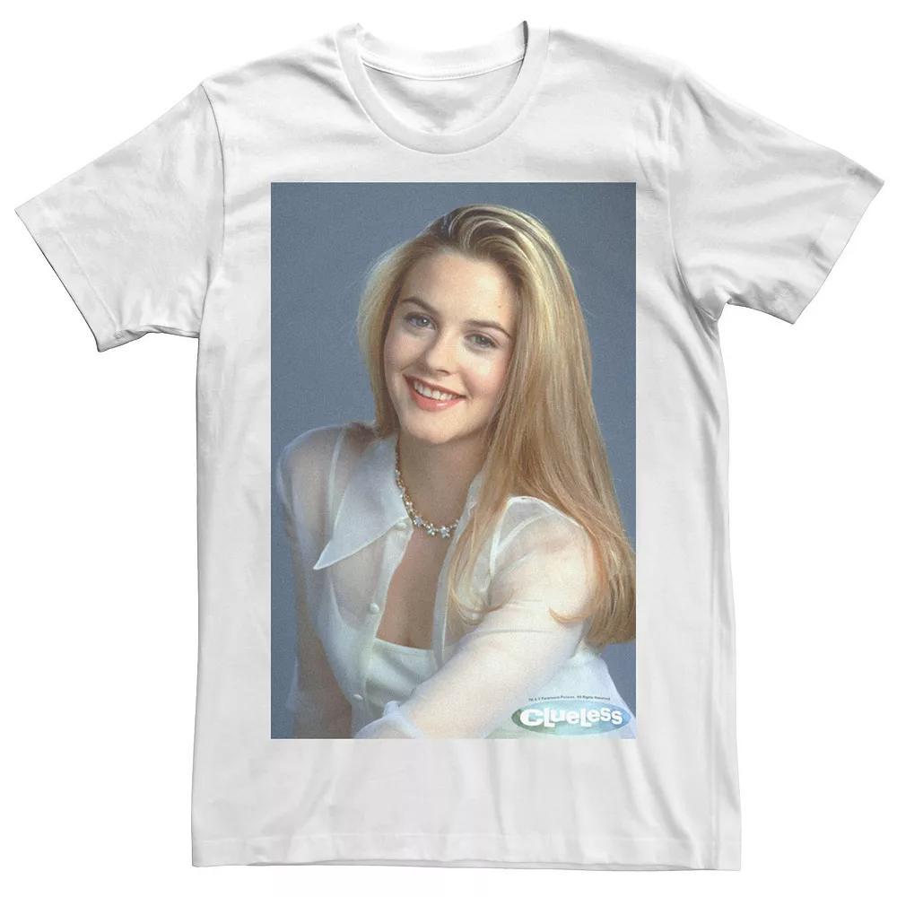Men's Clueless Cher's Portrait Tee, Size: XL, White Product Image