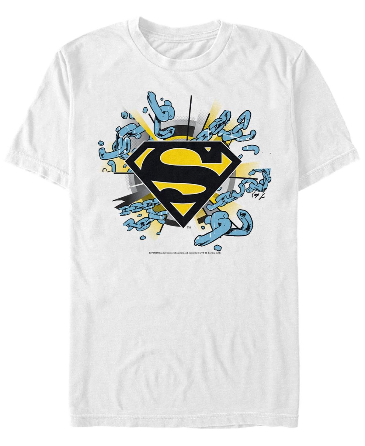Men's DC Comics Comic Book Cover Graphic Tee, Size: Small, White Product Image