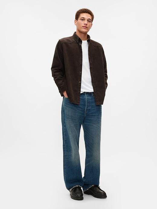 Corduroy Western Shirt Product Image