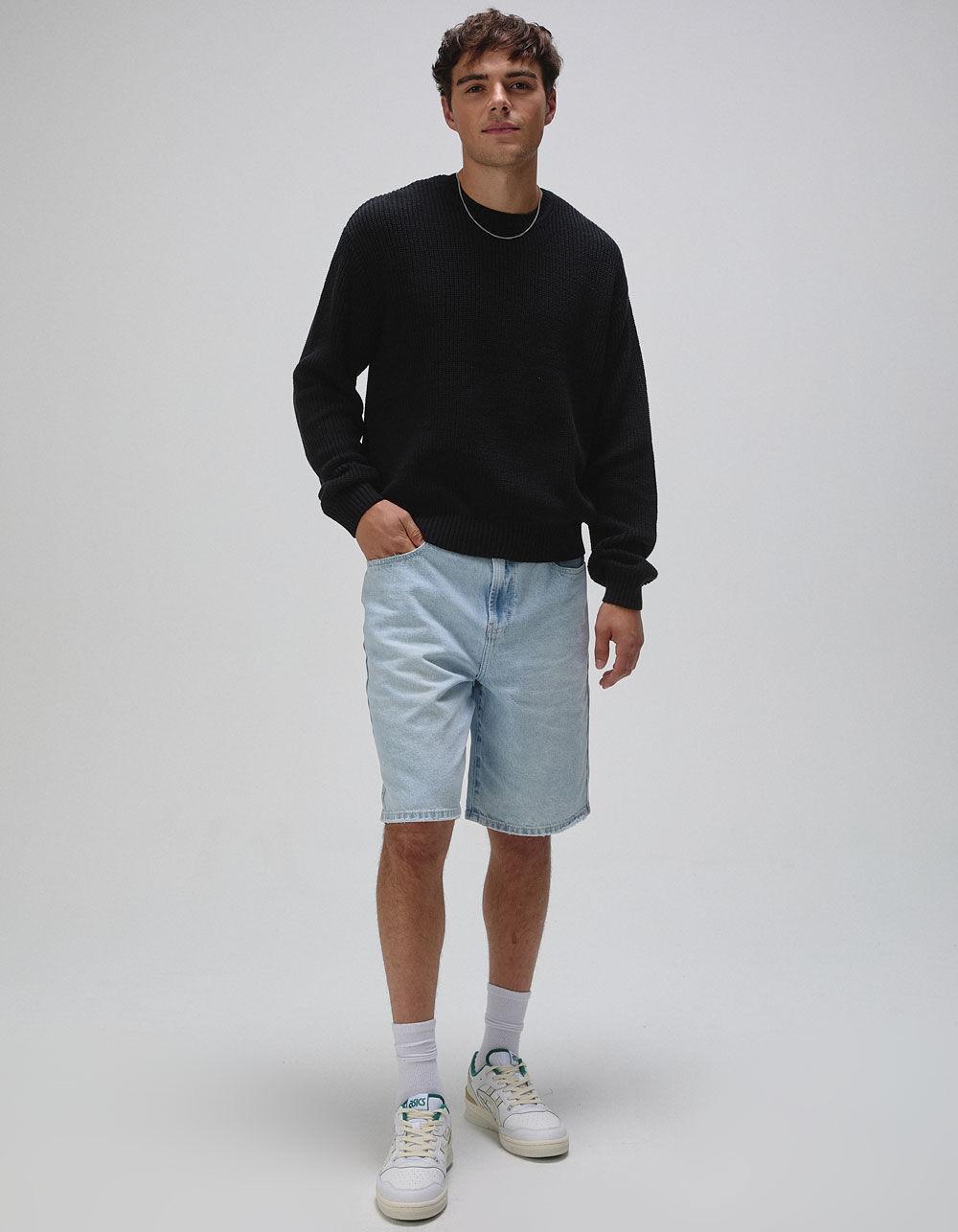 RSQ Mens Crewneck Sweater - BLACK Product Image