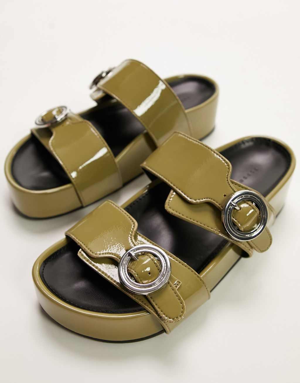 Topshop Pepper Footbed Sandals Product Image