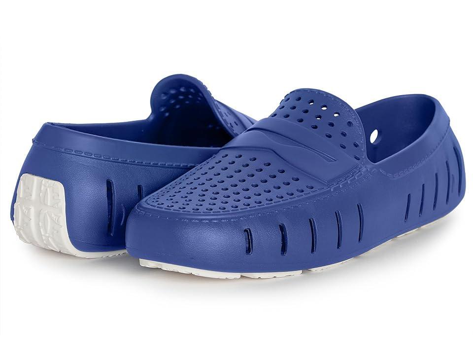 Floafers Country Club 2.0 Men's Vented Driving Moccasin Loafers, Size: 8, Blue Product Image